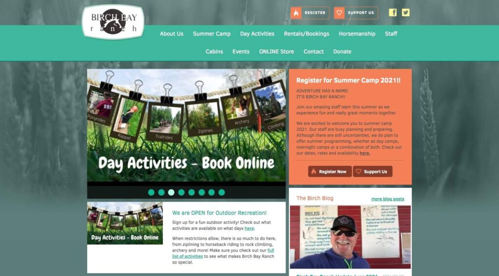 Birch Bay Ranch's Homepage