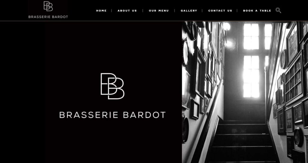 Brasserie Bardot's Homepage