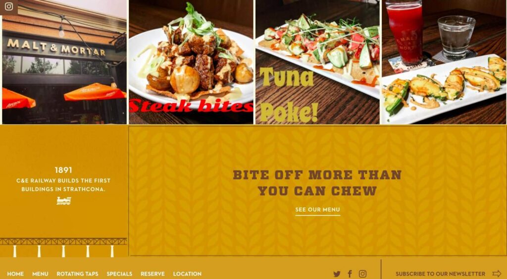 Malt & Mortar's Homepage