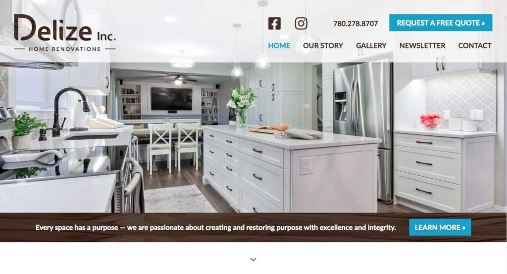 Delize Inc.'s Homepage