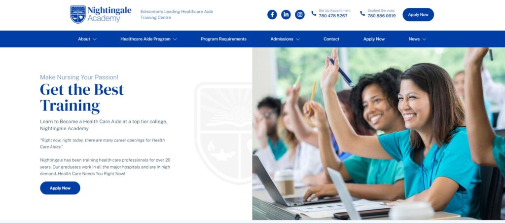 Nightingale Academy's Homepage