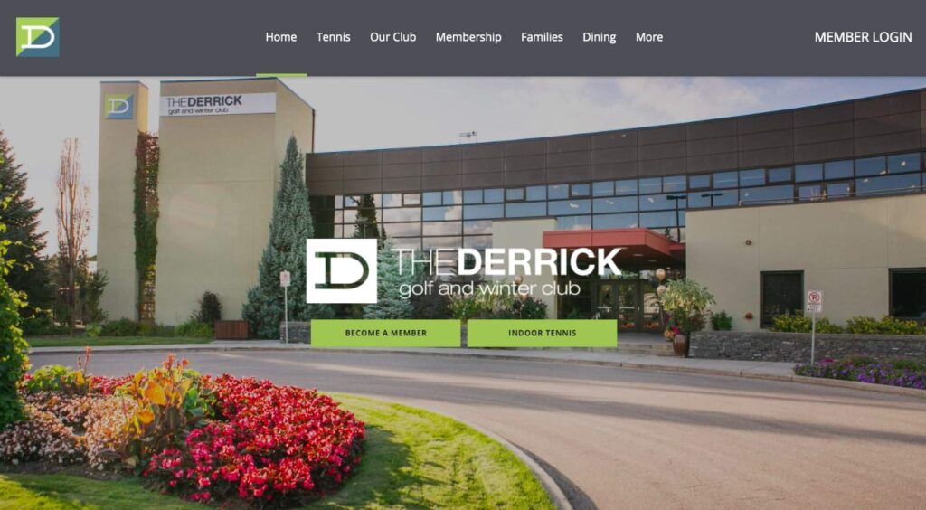 The Derrick Golf & Winter Club's Homepage