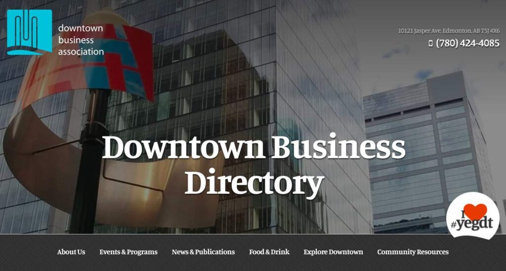 Edmonton Downtown's Homepage