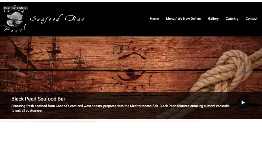 Black Pearl Seafood Bar's Homepage