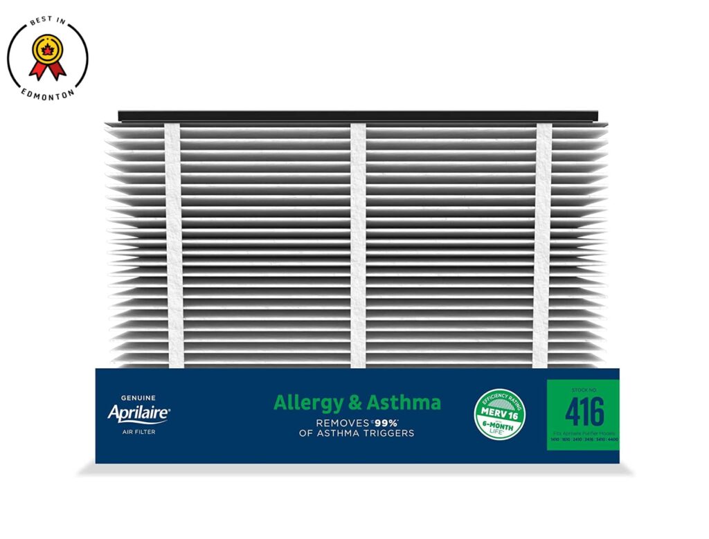 Aprilaire 416 MERV 16 Pleated Air Filter