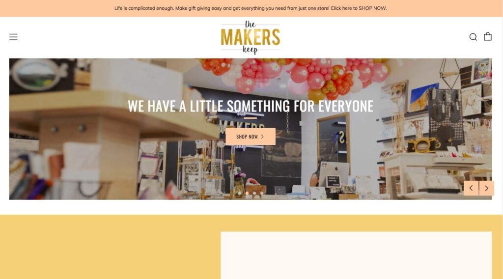The Maker’s Keep's Homepage
