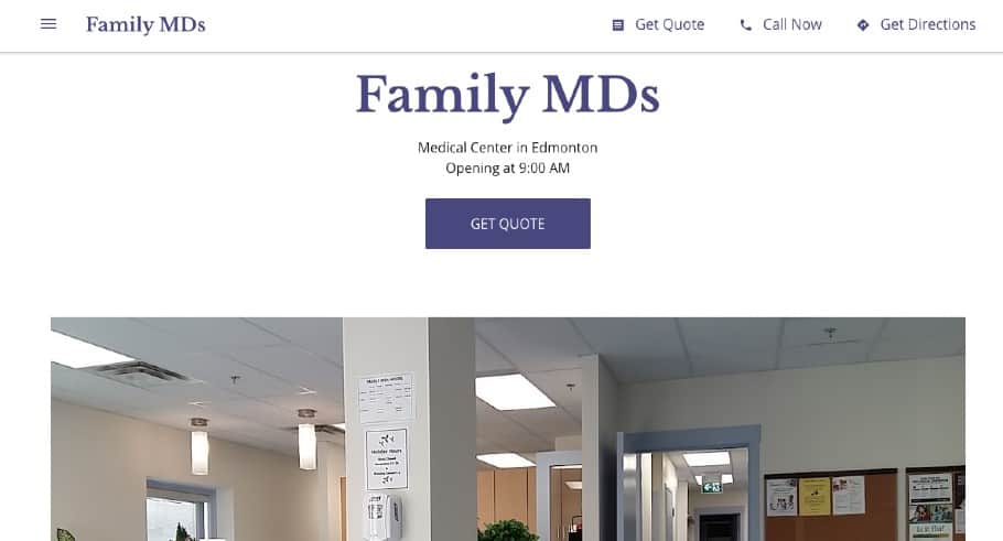 Dr. Amy Borkent - Family MDs Medical Center's Homepage