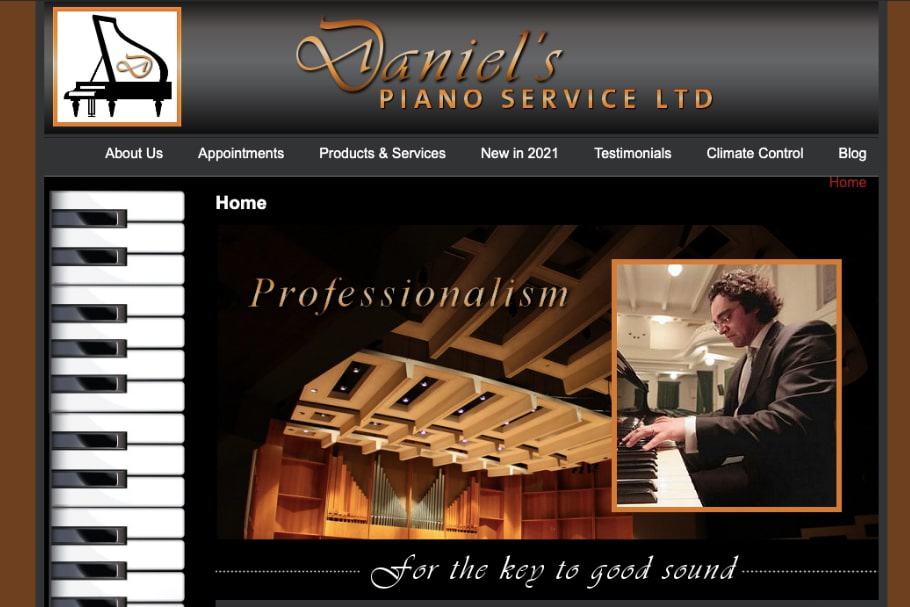 Daniel's Piano Service LTD's Homepage
