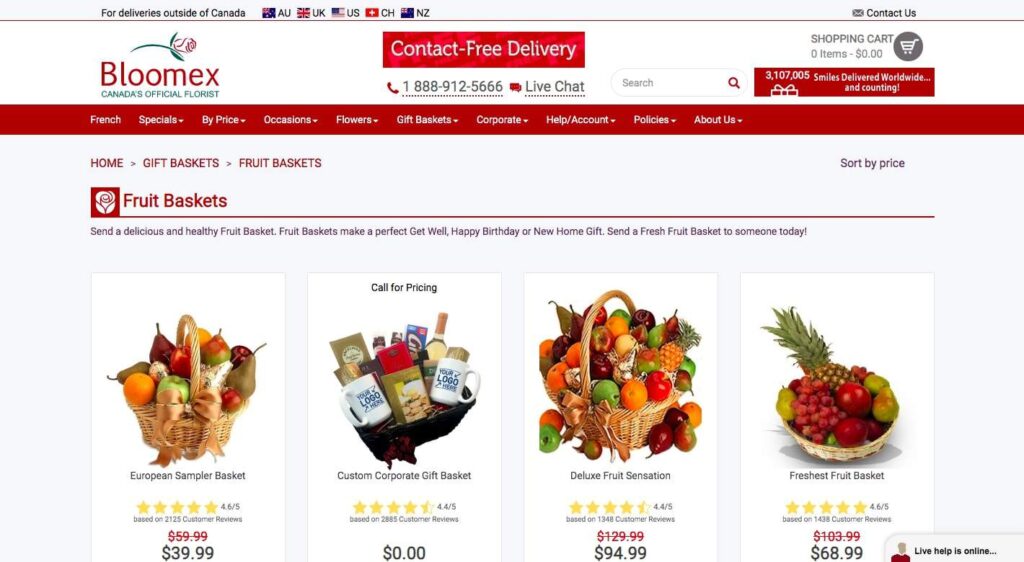 Bloomex's Homepage