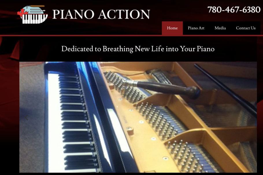 Piano Action Inc.'s Homepage