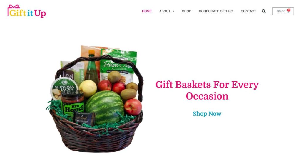 Gift it Up!'s Homepage