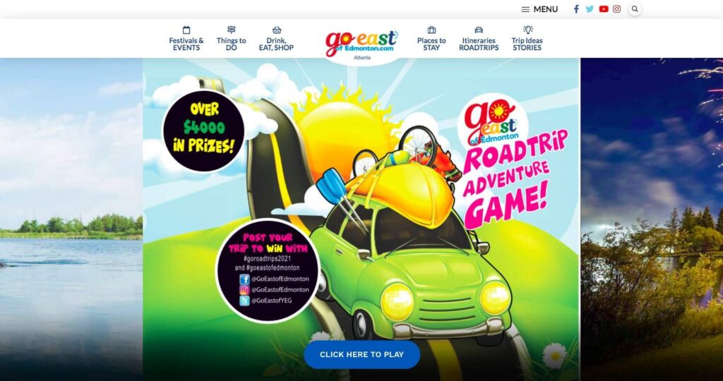Go East of Edmonton's Homepage