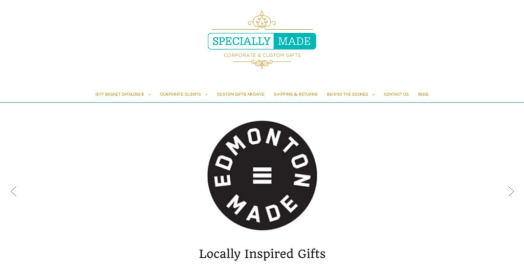 Specially Made's Homepage