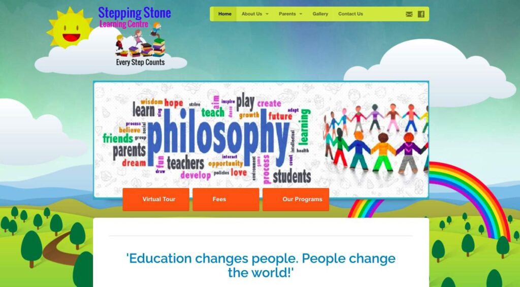 Stepping Stone Learning Centre's Homepage