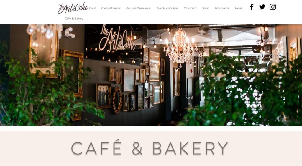 The Art of Cake's Homepage