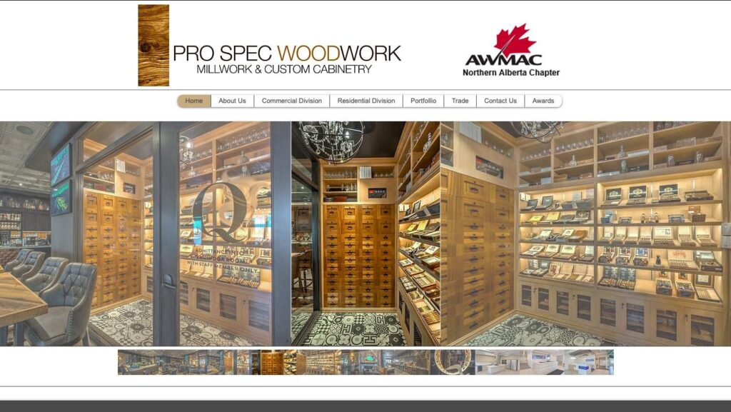 Prospec Woodwork's Homepage