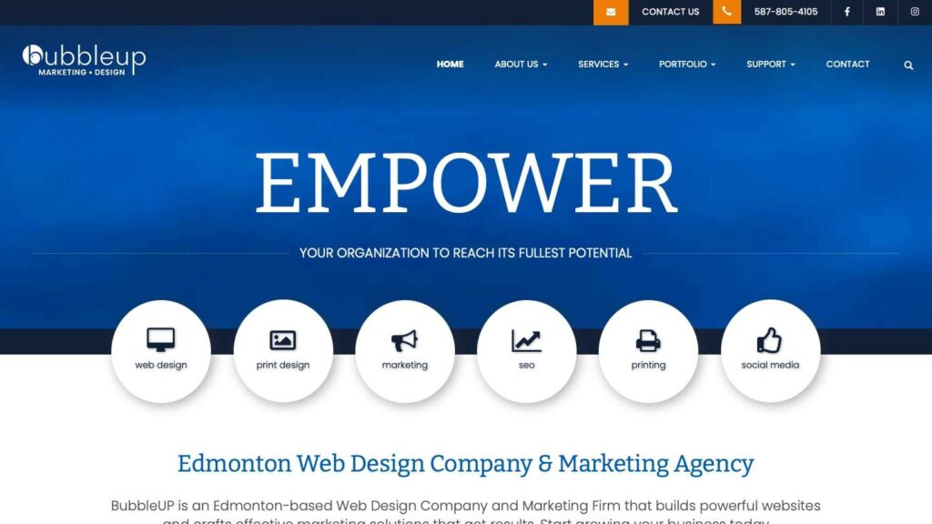 BubbleUP Marketing's Homepage