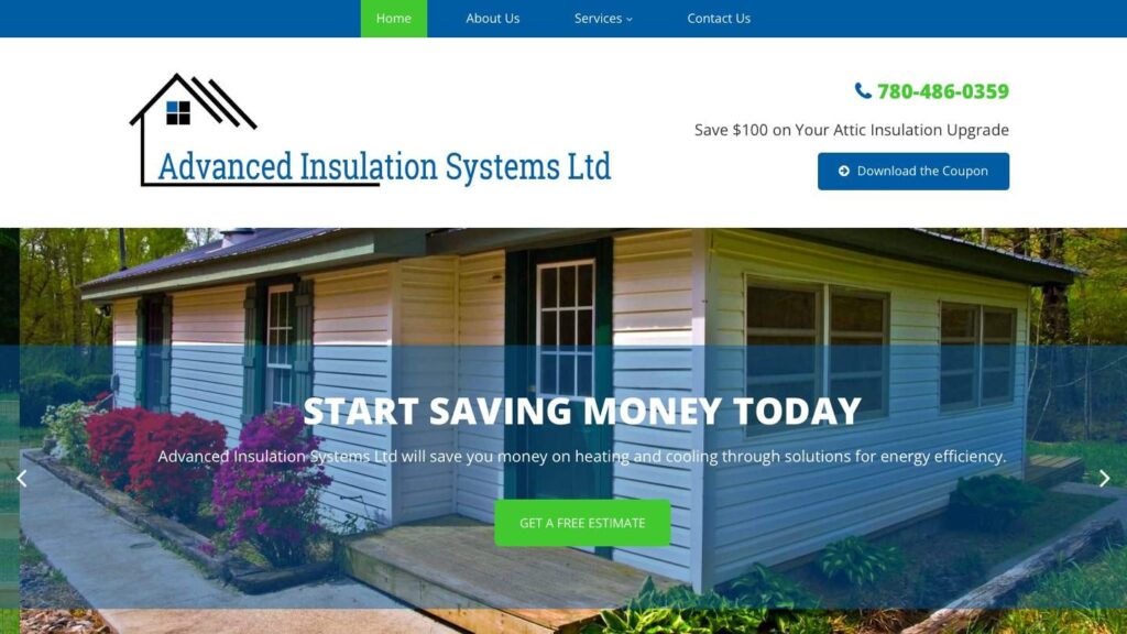 Advanced Insulation Systems Ltd.'s Homepage