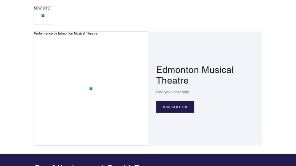 Edmonton Musical Theatre's Homepage