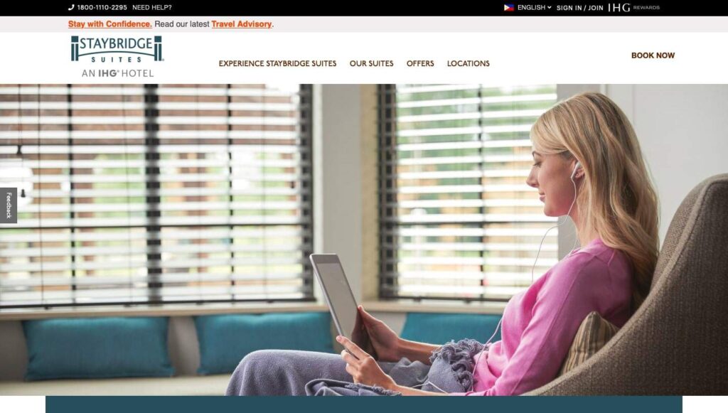 Staybridge Suites West Edmonton's Homepage