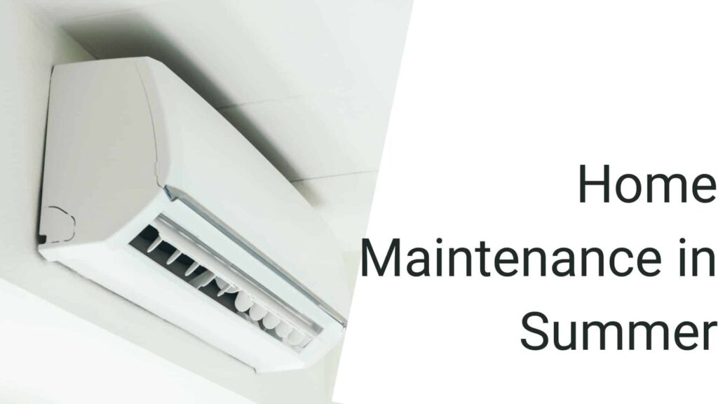 Summer Maintenance Tasks