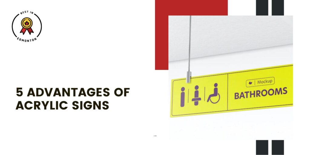 5 Advantages of Acrylic Signs