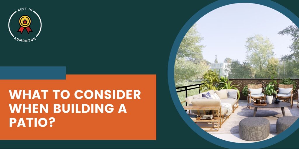 5 Things to Consider When Building a Patio