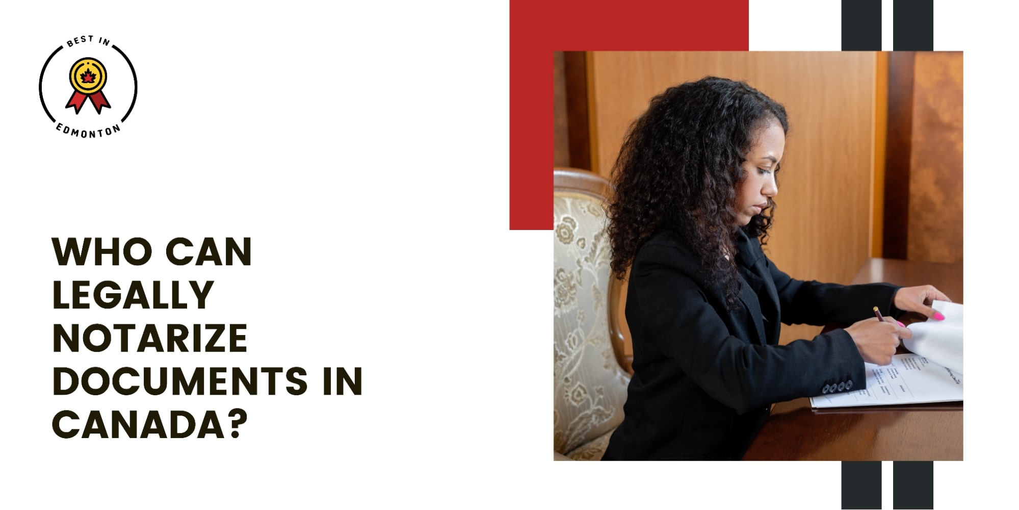 Who can legally notarize documents in Canada