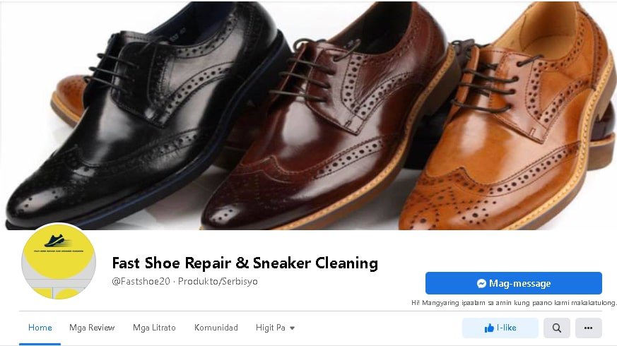 Fast Shoe Repair homepage