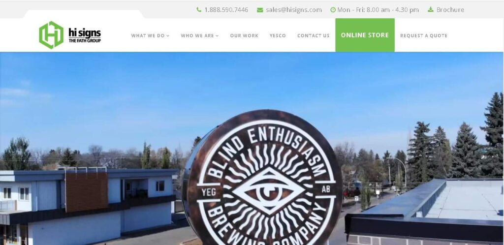Hi Signs The Fath Group Ltd homepage