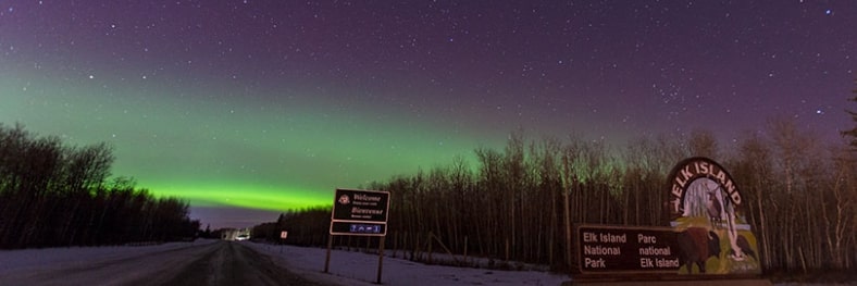 How to See the Northern Lights at Elk Island National Park