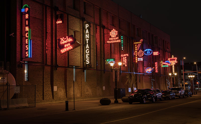 What to see in the Neon Sign Museum