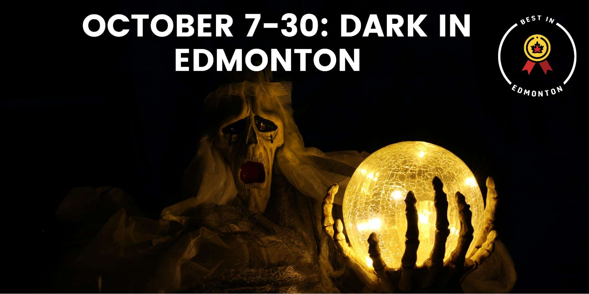October 7-30 DARK in Edmonton
