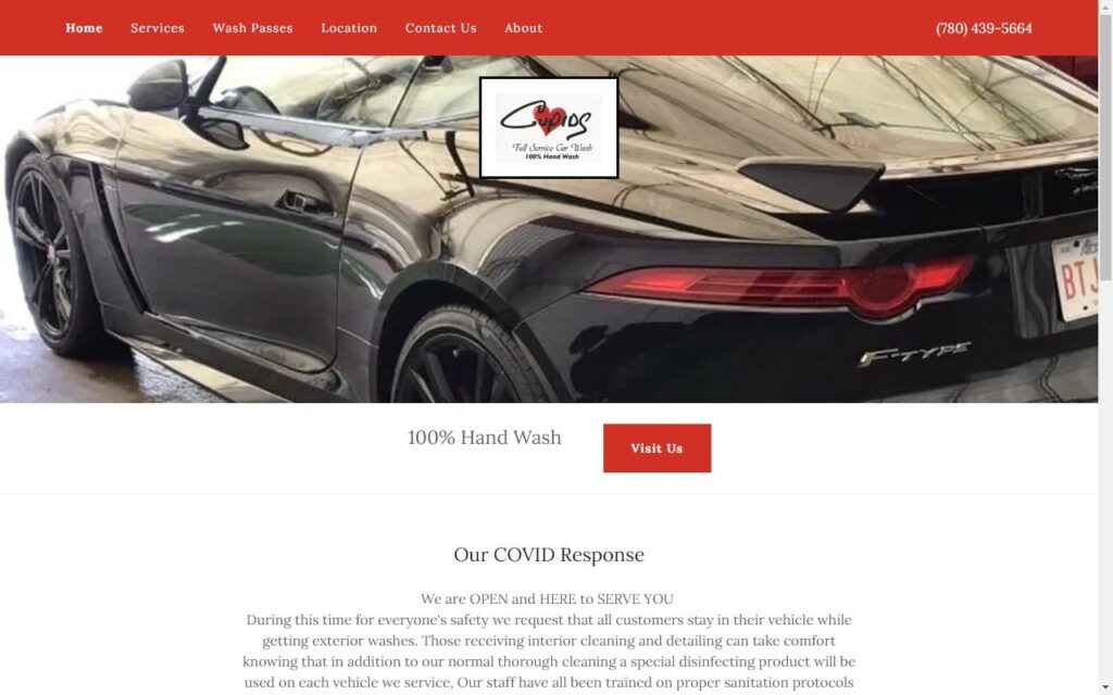 Cupid's Car Wash & Detail Centre Homepage