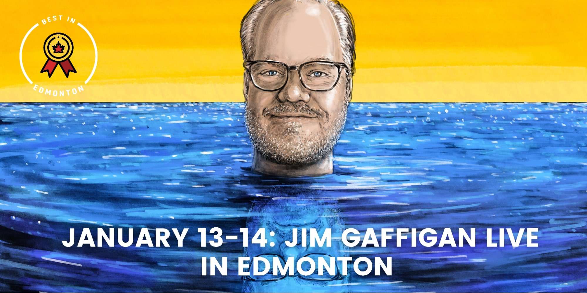 January 13-14 Jim Gaffigan Live in Edmonton