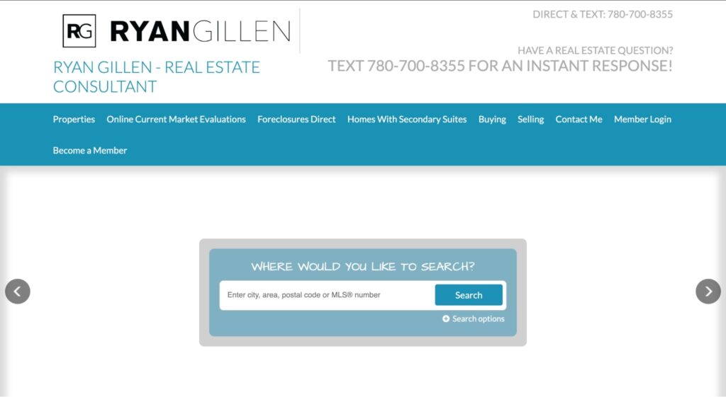 Ryan Gillen - Real Estate Consultant (REALTOR) Homepage