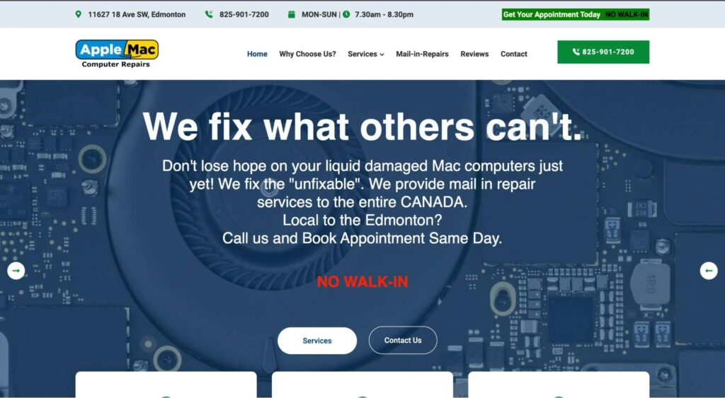 MacBook iMac Repair Edmonton Mac Data Recovery Expert's Homepage