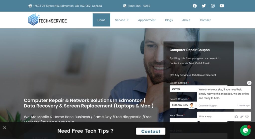 Tech4Service's Homepage