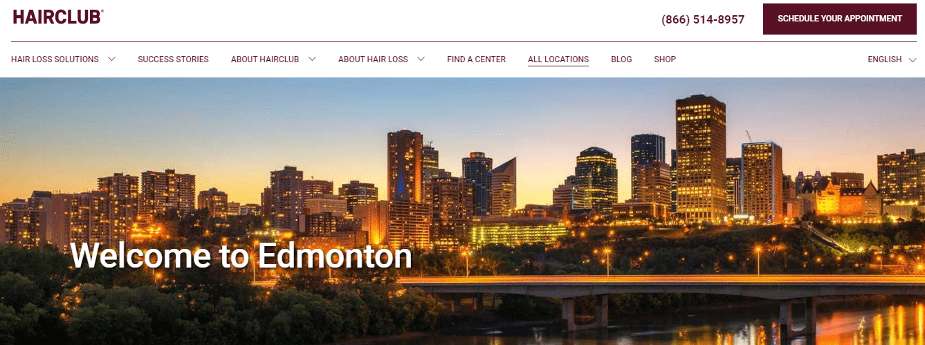 Hair Club's Homepage