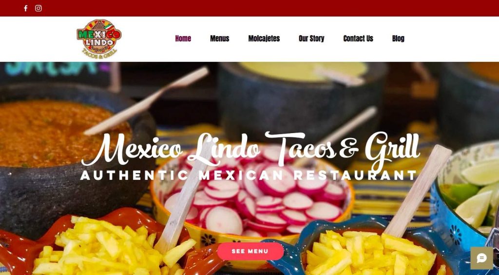 Mexico Lindo Tacos & Grill's Homepage