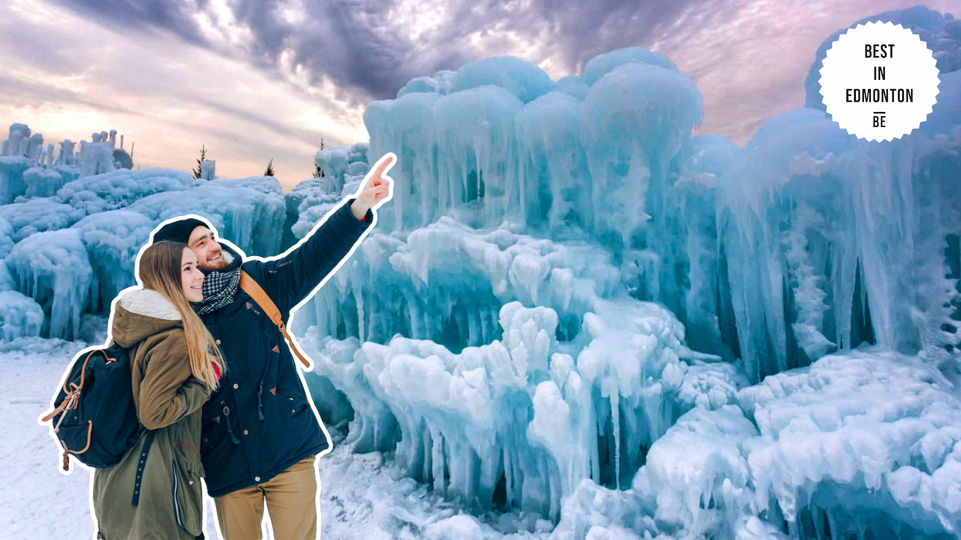 Ice Castles At Hawrelak Park