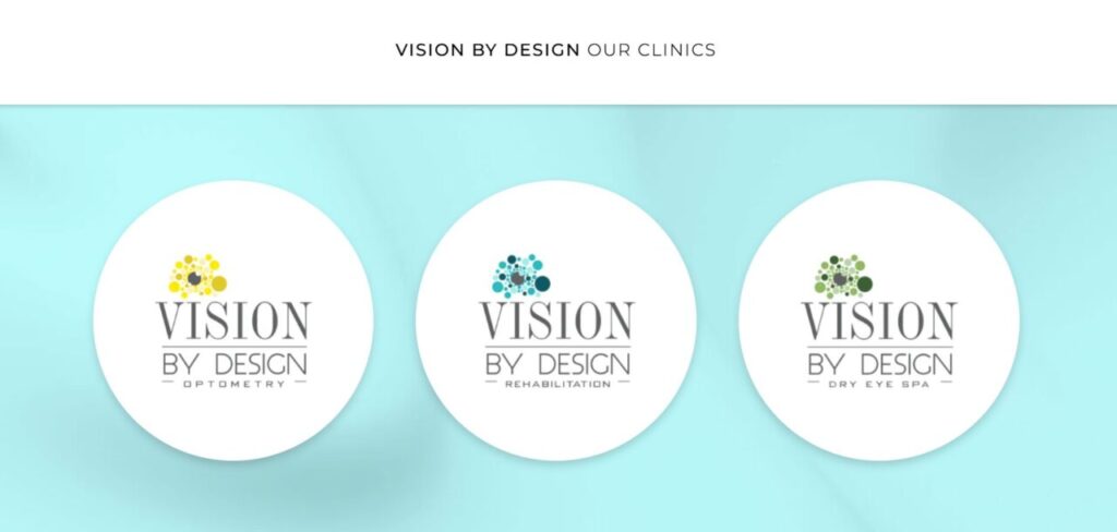 vision by design optometry homepage