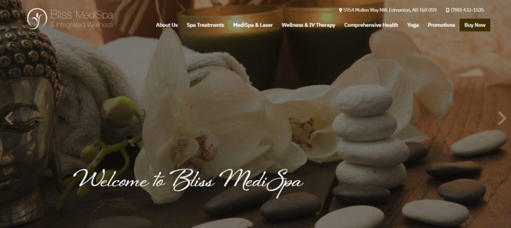 bliss medispa homepage
