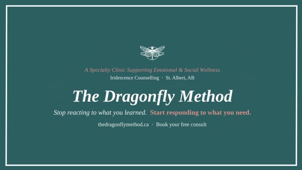 iridescence counselling - dragonfly method logo